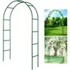 Soporte de Fondo para Arco de Boda Arco de Globos de Hierro Forjado Soporte para Flores Soporte para Plantas Trepadoras Enrejado para Uvas Arco de Boda