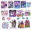 Novos Adesivos de Transferência com Etiqueta de Cristal de Grupo Feminino Caçador de Demônios K-Pop para Decorar Garrafas de Água, Capas de Celular e Adesivos Criativos DIY