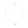 Pulseira Popular Transfronteiriça Turquesa Joias Femininas DIY Acessível Luxo High-End Aço Titânio Pulseira Joias Atacado Corrente Clavicular