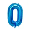 Balões de Folha de Alumínio Digitais Grandes Versão Americana 40 polegadas Embalados Individualmente Decorações de Aniversário Infantil Balões Flutuantes de Hélio