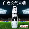 Futebol inflável parede humana treino humano falso obstáculo em forma humana equipamento auxiliar de treino de futebol parede humana falsa para cobrança de falta