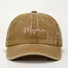 Gorra de Béisbol Transpirable para Mujer para Deportes al Aire Libre Europeos y Americanos, Gorra de Béisbol con Letras 'Hot Girl Mama' de Moda Callejera, Accesorio de Moda para Parejas