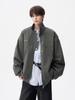 Chaqueta de Trabajo Pesada Detroit para Hombre Primavera Estilo Diseño Calle Americano Chaqueta Cuello Vertical Marca Trendy Retro Combinable Top