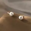Brincos de Estrela de Oito Pontas Exquisitos e Simples Estilo Ins Design de Nicho Prata de Lei S925 Nalan M07191