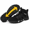 Zapatos profesionales para senderismo al aire libre, zapatillas de trail running para hombre, zapatos de viaje, impermeables y antideslizantes, zapatos ligeros para senderismo, zapatos casuales de corte bajo