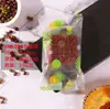 Nova Máquina de Bolo de Feijão Mungo Transparente Espessa - Sacos de Embalagem Selados, Sacos com Selagem Central para Bolo de Abacaxi Estilo Fresco, Caixas de Embalagem para Bolo de Flocos de Neve