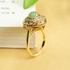 Anillo Natural de Jade Hetian Aiyu Anillo de Jaspe Anillo de Jadeíta Anillo de Fragancia Venta al por Mayor de Fábrica Dropshipping S4022406