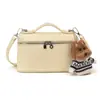 Bolsa Caixinha Personalizada Simples para Mulheres Moda Primavera 2026 Elegante Textura de Alta Qualidade Bolsa de Ombro Transversal