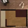 Tapete de Entrada de Bucle de Seda de Dibujos Animados, Absorbente de Agua, Remoción de Polvo, Felpudo Resistente a las Manchas, Alfombra Antideslizante para Entrada, Alfombra para Sala de Estar