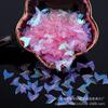 Faça você mesmo: Lantejoulas transparentes foscas em formato de cauda de peixe, estilo fada, em cores sortidas. Ideal para decoração de garrafas artesanais.