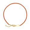 Pulsera de Cuerda Roja con Cuentas Xiaomi para Mujer, Pulsera de Atmósfera Nicho, Moderna y Más Fácil de Combinar, Regalo de Cumpleaños Año del Zodíaco, Cuerda Roja Trenzada
