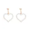 Pinzas para Orejas de Perla Vintage, Sin Perforación, Pendientes Minimalistas de Nicho, Brazaletes para Orejas, Accesorios para Orejas con un Toque de Lujo Ligero, Aretes con Forma de Espiral para Mosquitos