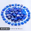 Mosaico 1cm Fio de Ouro Vidro Artesanal Material DIY Colagem Granular Derretimento a Quente Fio de Ouro por Toda Parte Areia de Quartzo Cristal