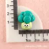 Acessórios de Resina Tomate Acessórios de Cabelo Feitos à Mão Berinjela Brilhante Materiais com Furo DIY Fivelas de Sapato de Vegetais para Crianças Acessórios DIY
