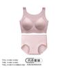 Family Cool Life Chaleco Interior Naranja Sujetador para Mujer Ropa Interior de una Pieza sin Marcas para Mujer Pecho Grande Especial Delgado