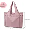 Bolsa Tote Feminina Grande Capacidade Portátil Bolsa de Ombro Trabalhadora de Escritório Casual Bolsa Tote Portátil Bolsa de Mão para o Trabalho