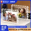 Marco de Fotos Magnético de Acrílico de Doble Cara de 6 Pulgadas 7 Pulgadas Marco de Fotos Transparente Ondulado Soporte de Exhibición para Retrato Familiar Foto de Padres e Hijos Foto de Pareja