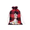 Bolsa de regalo exclusiva transfronteriza de Pascua con cordón bolsa con cordón bolsa con cordón bolsa de cordón de huevo de conejo colorida Amazon al por mayor