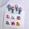 Novos acessórios de unhas fofos Sanrio mini bolsa de desenho animado artesanal faça você mesmo capa de celular grampo de cabelo acessórios lote