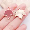 30 Colgantes Variados de Hoja de Arce y Hoja Vegetal Esmaltados de Aleación para Acción de Gracias Accesorios de Joyería DIY para Pulseras, Collares y Colgantes