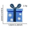 Patch de Tecido Graffiti Azul Inverno Aplique para Roupas Decoração Série Acessórios de Natal Transfronteiriços Natal Selo Bordado à Máquina
