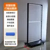 Valla Luminosa Vertical con Iluminación Doble Cara, Recargable para Exteriores, de Pie, Móvil, Impermeable, Película Suave UV, Caja de Luz Publicitaria de Lona