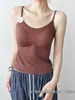 Base Líquida Invisível Sem Costura Lifting Fixadora Taça Tiras Finas Cor Sólida Bandeau Costas Bonitas Camisola Camiseta Base 3588