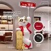 Regalo de Apertura: Figura de Gato de la Suerte de Alta Gama, Decoración Grande de Piso para la Recepción, Regalo de Buena Suerte y Prosperidad