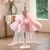 Vestidos de Anfitriã para Meninas, Trajes de Performance Infantis de Luxo de Nicho, Vestidos de Princesa para Festa de Aniversário de Daminha, Apresentação de Piano