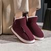 Bolsa de Casal Masculina e Feminina com Pantufas de Algodão Sapatos de Algodão Grossos Quentes de Inverno Sapatos de Casa Sapatos Lua Sapatos Mao Mao