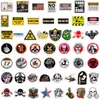 50 piezas de pegatinas para casco con graffiti de venta caliente transfronteriza, pegatinas decorativas para casco, equipaje, refrigerador, patineta, motocicleta