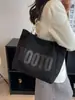 Bolsa de Ombro para Estudante Universitário, Bolsa Grande para Mulheres, Grande Capacidade, Novo Modelo 2026, Textura de Alta Qualidade, Bolsa Tote para o Dia a Dia