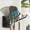 Amazon Estante de Almacenamiento para Palas Garaje Artículos Varios Escoba Mopa Organizador Montado en Pared Jardín Estante para Herramientas de Limpieza