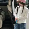 Sudadera de otoño de manga larga para niña 2026 nuevo estilo, un top súper lindo y versátil de estilo coreano para niños mayores