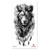 25 Novos Adesivos de Tatuagem de Flor de Meio Braço Flor Tribal Indiana Animal Tigre Leão Adesivo de Tatuagem Europeu e Americano