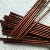 Fábrica de atacado pauzinhos de madeira chineses moendo cabeça redonda criativo artesanato presente pauzinhos hotel utensílios de mesa domésticos
