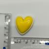 Nuevos accesorios de joyería de amor de resina DIY pasador hecho a mano accesorios para el cabello hebilla de zapato con agujero accesorios de joyería para carcasa de teléfono móvil