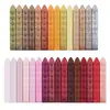 Cera para Sellar 66 Colores Barras de Cera Patrón Iris Cera para Sellar Ecológica Estampilla Perlada Diario Barras de Cera Cuadradas Venta al por Mayor