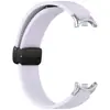 Adequado para Xiaomi Mi Band 11, Pulseira de Silicone Dobrável com Fivela Magnética Padrão Lichia, Pulseira de Reposição para Xiaomi 8/9/10 12mm