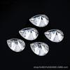 Moissanite artesanal em forma de pêra gema sintética EFGH cor normal corte fábrica atacado jóias incrustadas acessórios principais Pedra