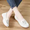 Zapatos Casuales Versátiles Cómodos de Nuevo Estilo para Primavera con Suelas Suaves Que No Cansan Tus Pies, Mocasines sin Cordones, Zapatos de Mamá, Zapatos tipo Bean