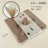 Retiro de papel de envolver para ramo de San Valentín color sólido algodón lechoso forro para ramo de flores papel de envolver