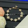 [Novidades Contínuas] Pulseira Cruzada Nova de Alta Qualidade Réplica Lv Letra V com Etiquetas, Artesanato de Ponta Atacado