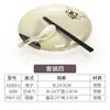 Louça de imitação de porcelana em melamina prato dividido plástico comercial multi-grade três quatro seis-grade prato de fast food prato de cantina