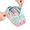 Estuche Pequeño de Alto Valor Ins Pequeño Lindo Fresco Bordado de Gran Capacidad Bolsa de Almacenamiento para Estudiantes de Primaria Caja de Papelería