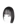 Peluca con Flequillo Corte Princesa para Mujer, Estilo Celebridad de Internet, Flequillo Delantero Natural, Flequillo Falso, Pieza de Cabello Natural para la Frente, Flequillo Aireado