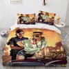Comércio Exterior Grand Theft Auto Impressão Digital 3D Casa Conjunto de Cama Três Peças Capa de Edredom Lençol Fronha Atacado