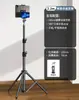 Suporte para Celular para Transmissão ao Vivo, Suporte de Chão Multifuncional, Tripé para Transmissão ao Vivo, Pau de Selfie, Tripé de Filmagem, Suporte Dedicado para Câmera Dupla