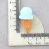 Diadema de Helado Juguete de Comida Pasador Cono Artificial DIY Funda para Teléfono Casera Pegamento de Crema Resina DIY Accesorios de Helado