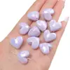 Cuentas de Acrílico Color Chapado AB Corazón de Melocotón Estrella de Cinco Puntas Cuentas Hechas a Mano DIY Collar Pulsera Accesorios para Ropa